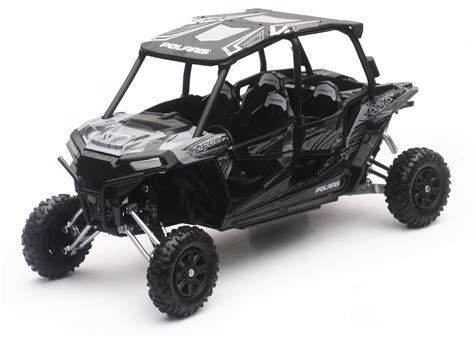 New Ray Roys for Kids -Nr Polaris Rzr 4 Turbo Xp Tita Tium Matte Metallic - 57843C - Walmart.com ...