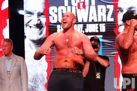 Photo: Tyson Fury vs Tom Schwarz Fight Weigh-In - LAV2019061406 - UPI.com