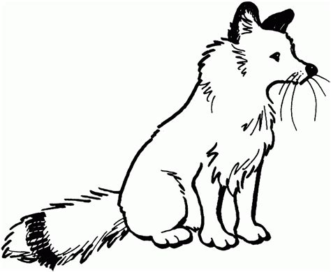 Free Fox Clipart Black And White, Download Free Fox Clipart Black And ...