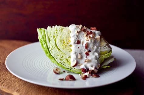 Iceberg Lettuce With Blue Cheese Dressing Recipe - NYT Cooking