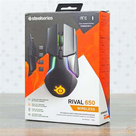 Огляд ігрової мишки SteelSeries Rival 650 Wireless і поверхні QcK ...