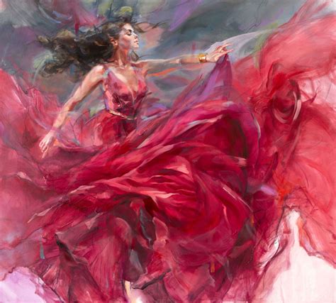 Letting Go | Painting by Anna Razumovskaya