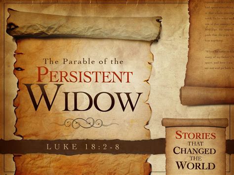 Hog Shadows: The Persistent Widow (Luke 18:1-8) | Parables, Luke, Read bible