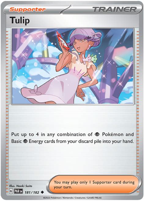 Tulip - Paradox Rift #181 Pokemon Card