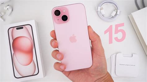 Apple iPhone 15 Unboxing, Hands-On & First Impressions! (Pink) - YouTube