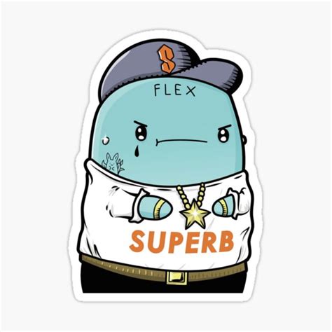 "Zhc Flex Superb " Sticker for Sale by JoyReynol | Redbubble