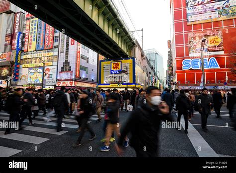 Akihabara shopping district in Tokyo Stock Photo - Alamy