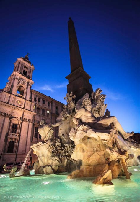 The Fountain of the Four Rivers | Eric Blackmore Photography