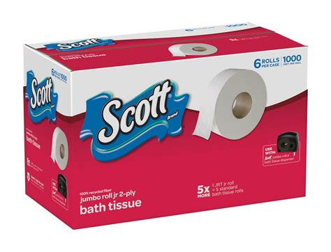 Scott Toilet Paper 6 roll 1000 ft. - Walmart.com - Walmart.com