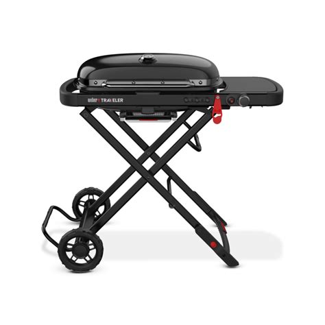 Weber Traveler (stealth) Portable LP Gas Grill - Braai Culture