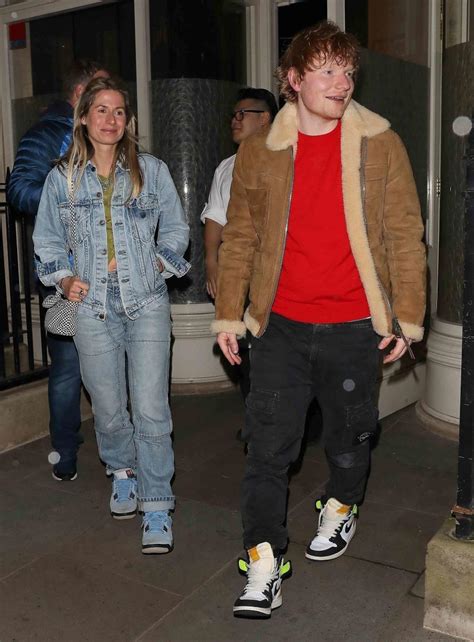 Ed Sheeran and His Wife Cherry Seaborn Step Out for a Date Night in London