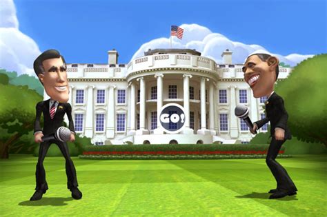 Obama and Romney slug it out (literally) in new game