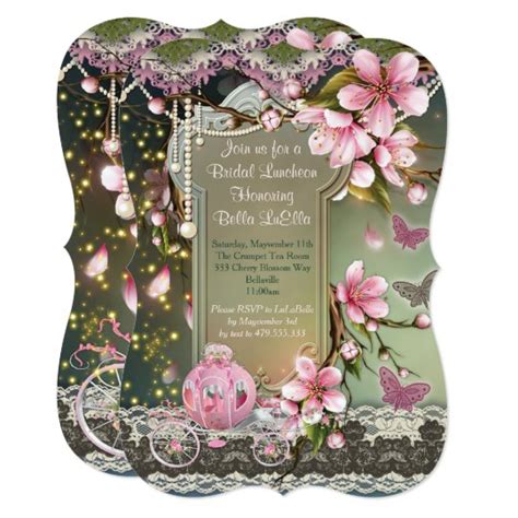 Bridal Shower and Luncheon Invitations | Zazzle.com