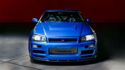 Paul Walker Spec’d And Driven R34 Nissan GT-R From Fast & Furious Goes ...