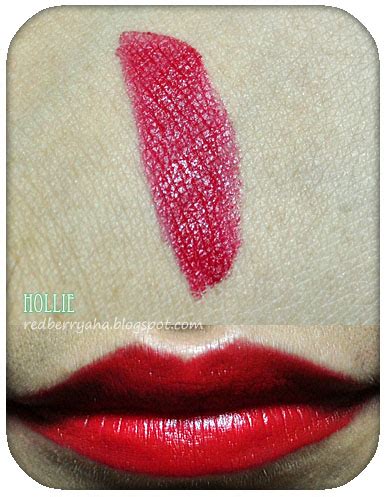 Random Beauty by Hollie: NYX Matte Lipstick in Perfect Red Swatch
