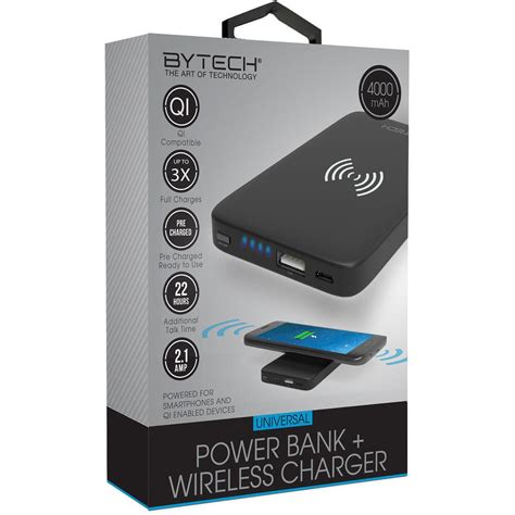 USER MANUAL BYTECH 4000mAh Wireless Power Bank | Search For Manual Online