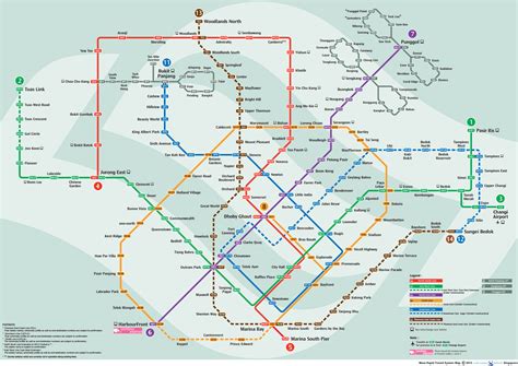 Singapore MRT Line Map | New Launch Property Buying Guide