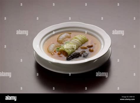 Chinese Food Seafood Sea Food Soup Stock Photo - Alamy