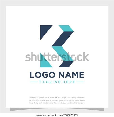 K 3d Logo Design K 3d Stock Vector (Royalty Free) 2305071935 | Shutterstock