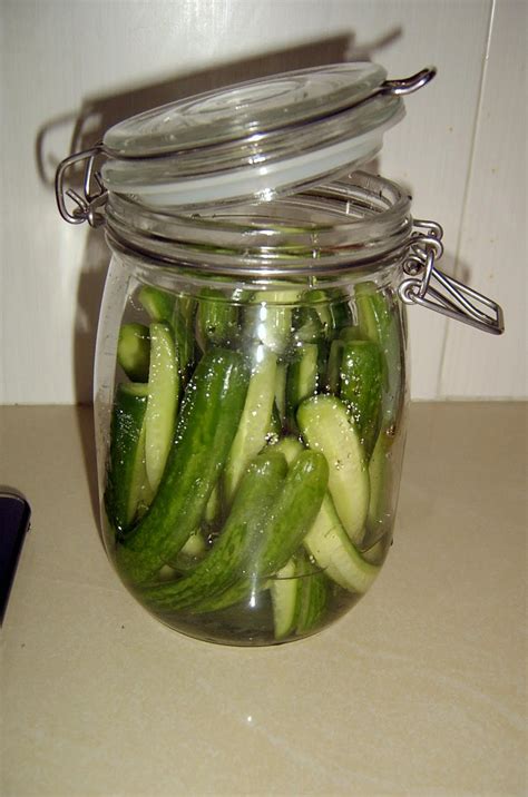 Through The Kitchen Door: Pickled Cucumber