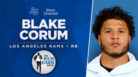 Rams RB Blake Corum Talks McVay, Stafford, Jim Harbaugh & More with ...