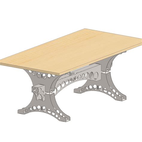 Dining Table Legs | DXF Files for Plasma Cutting - Plasma Wizard