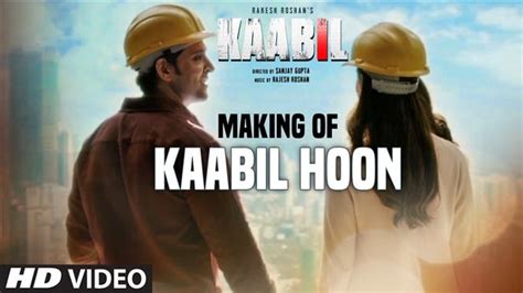 Making of 'Kaabil Hoon' song from Kaabil Hindi Movie, Music Reviews and News