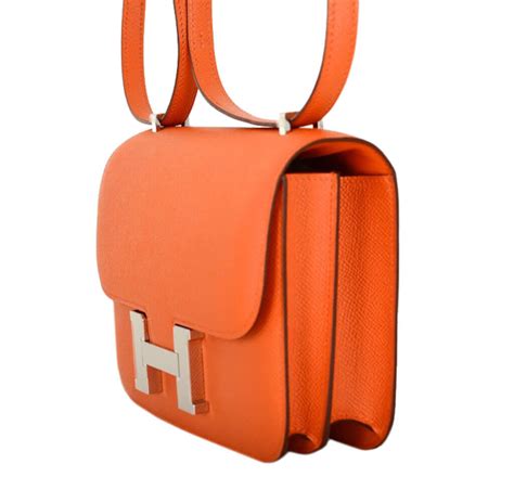 Hermès Constance 18 Bag Classic Orange Epsom Leather - PHW | Baghunter