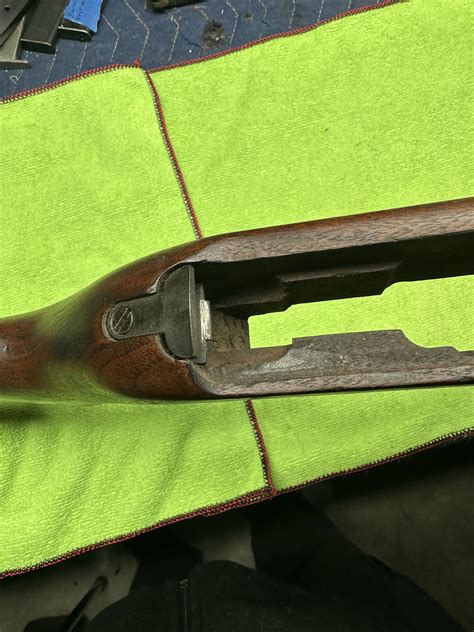 M1 Carbine stock is this normal? | M14 Forum