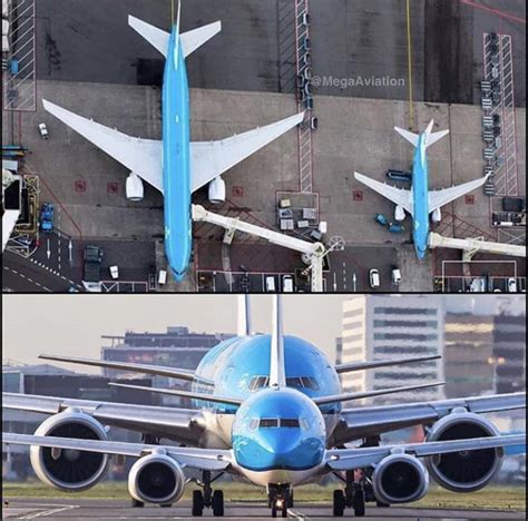 Boeing 777 compared to the smaller Boeing 737 : r/Damnthatsinteresting