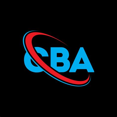 logotipo de cba. carta cba. diseño del logotipo de la carta cba ...