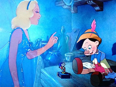 Pinocchio (1940) and The Blue Fairy | Disney, Walt disney movies, Disney movies