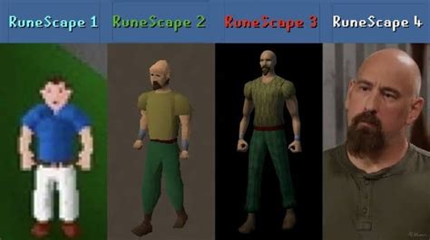 I just want a modern RuneScape 4 MMO at this point. It's a shame model ...