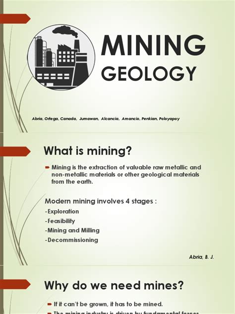 Mining Geology | PDF | Mining | Minerals