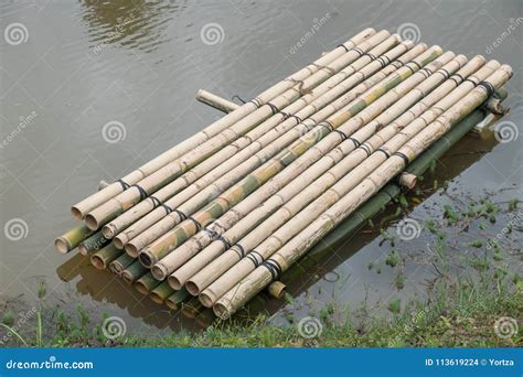 Bamboo raft stock photo. Image of outdoor, relax, jamaica - 113619224