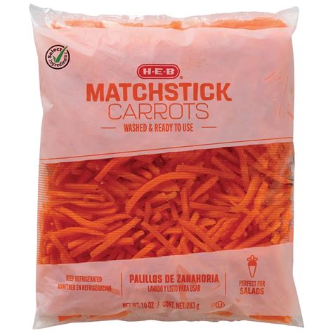 H-E-B Fresh Matchstick Carrots - Shop Potatoes & carrots at H-E-B