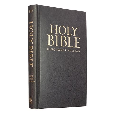 The Holy Bible KJV King James Version LARGE PRINT Hardcover.Jesus Words In Red. | eBay