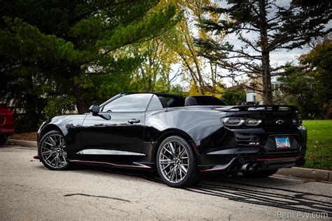 Black Chevrolet Camaro ZL1 Convertible - BenLevy.com