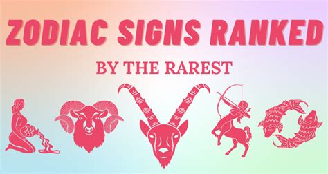 The Rarest Zodiac Sign