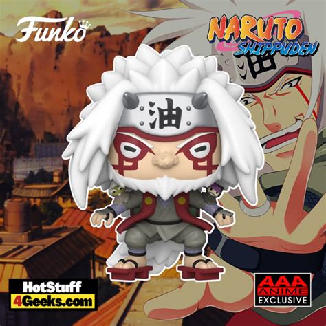 2023 NEW Naruto Shippuden: Jiraiya Sage Mode Funko Pop! EXCL