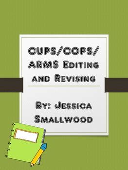 CUPS and ARMS editing and r... by Jessica Smallwood | Teachers Pay Teachers