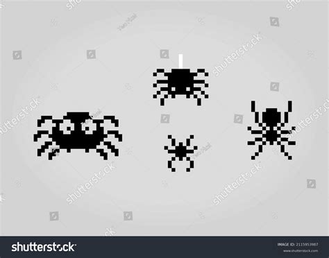 Pixel spider Images, Stock Photos & Vectors | Shutterstock