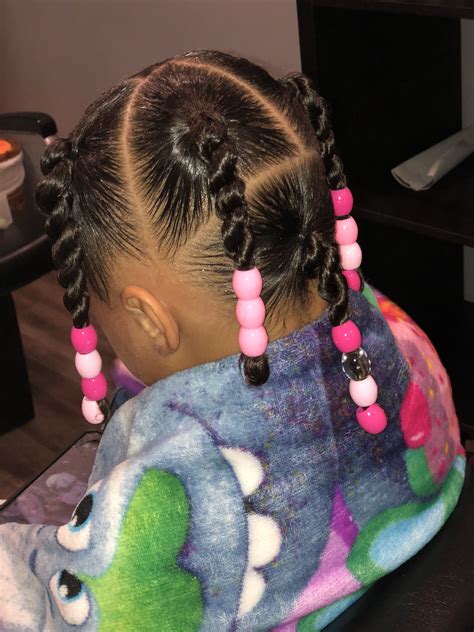 7+ Brilliant Ponytails Hairstyles For Black Children