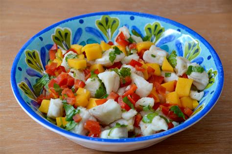 Halibut Ceviche - Creatively Delish