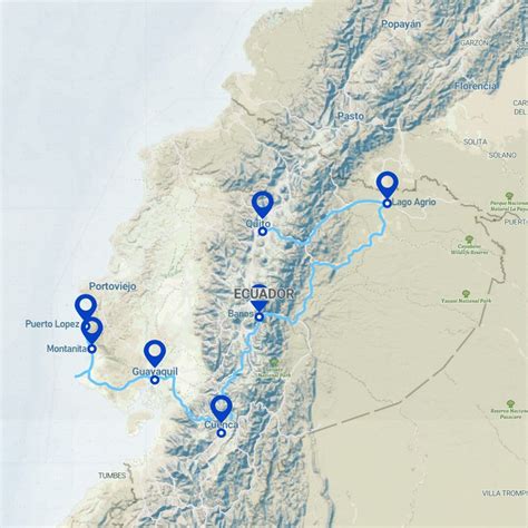 Backpacking Ecuador | The best-Ecuador-Route-Guide-Transport-Map