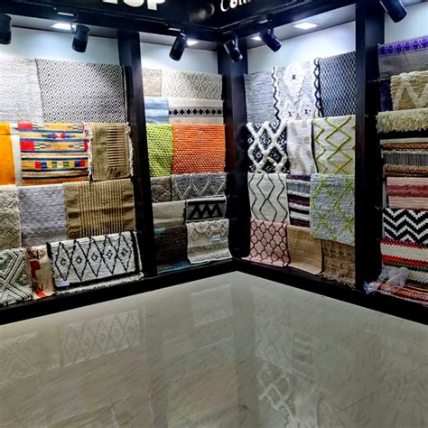 Hand Woven Modern Design Jute Loop Rug Indian Hemp Luxury Carpets For Home Decor Kitchen Living ...