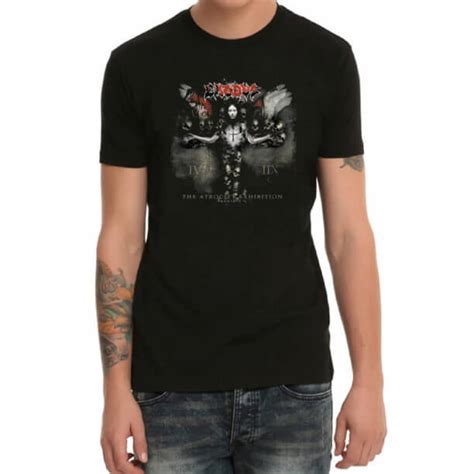 Exodus Band Rock Tee Black Heavy Metal Tshirt | WISHINY