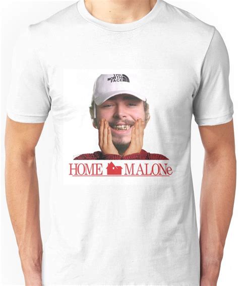 POST MALONE - HOME MALONE Unisex T-Shirt | Shirts, T shirt, Brooklyn ...