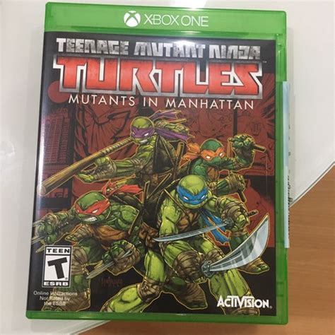 Teenage Mutant Ninja Turtles (TMNT) Xbox One, Hobbies & Toys, Toys ...