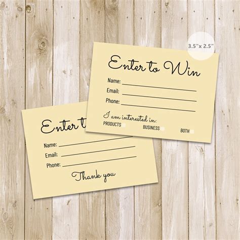 Printable Raffle Ticket Templates Blue and Yellow Enter to Win - Etsy